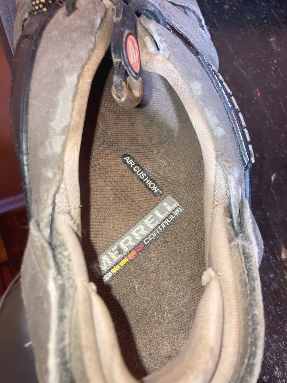 Vintage Merrell Gray Outdoor Hybrid Sandals with Bungee Lacing - Picture 5 of 8